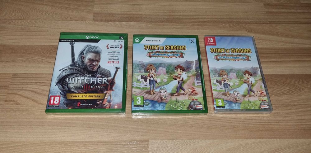 Joc The Witcher 3 Wild Hunt Complete Xbox Series X/Story of Seasons NS