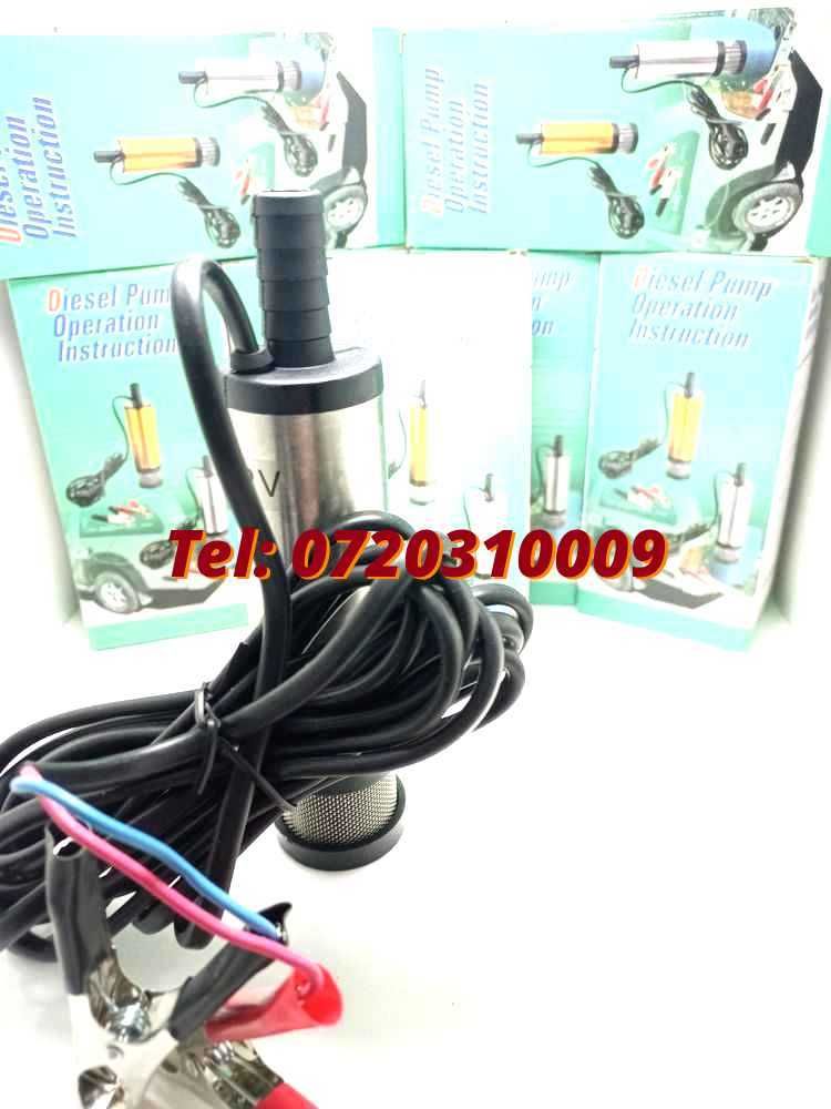 Pompa Electrica Submersibila 12v  30lm Lichide