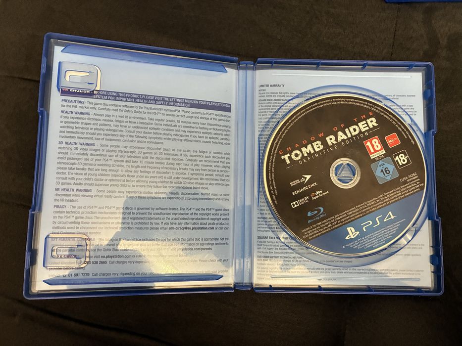 Tomb Raider Shadow of the Tomb PS4