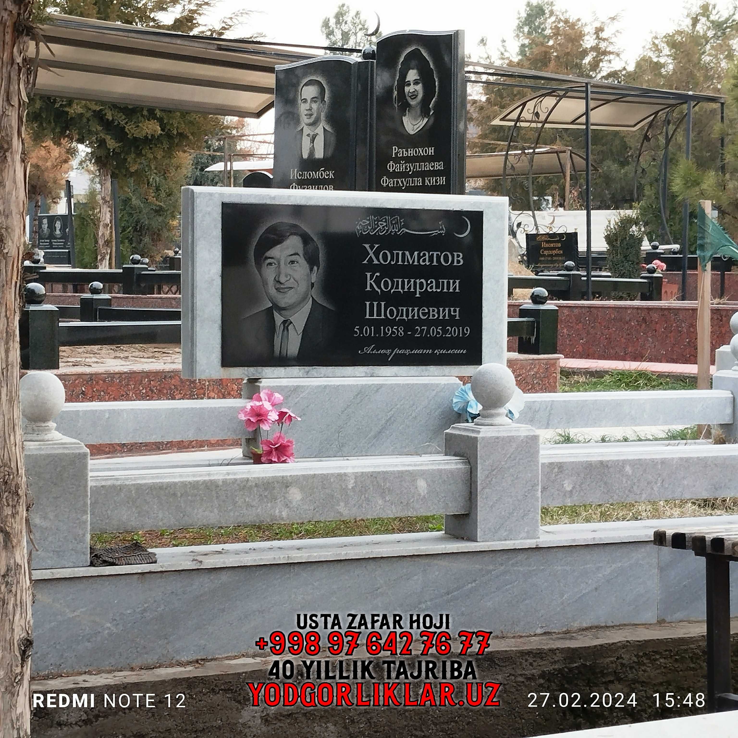 YANGIHAYOT TUMANI - Qabr Toshlari Yasash - Yodgorliklar.Uz - Надгробия