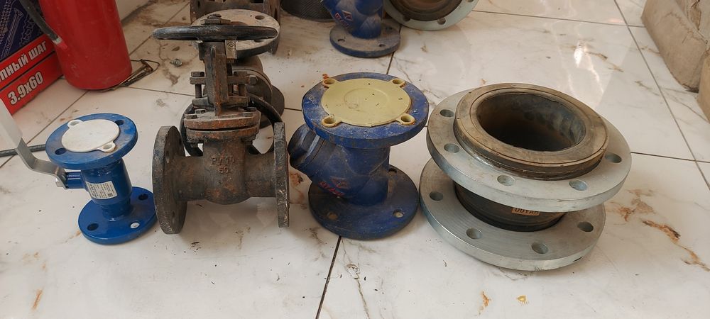 Трубопроводная арматура фланцевая (кран, задвижка, фильтр, компенсатор
