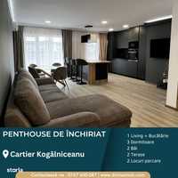 Penthouse de inchiriat, Cart. Kogalniceanu, 2 Terase