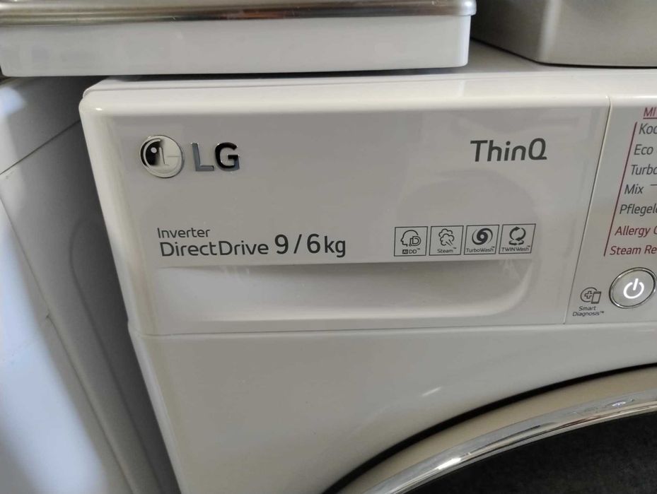 А+++ Комбинирана  Пералня със сушилня LG-ЛГ 9/6 кг 1400об/мин