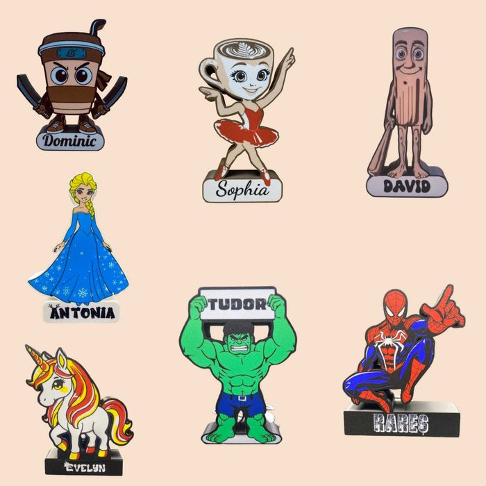 Lightbox HULK Personalizat cu Nume Lumină LED CADOU COPII marvel