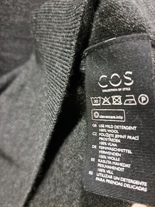 COS пуловер 100% вълна р-р ХС