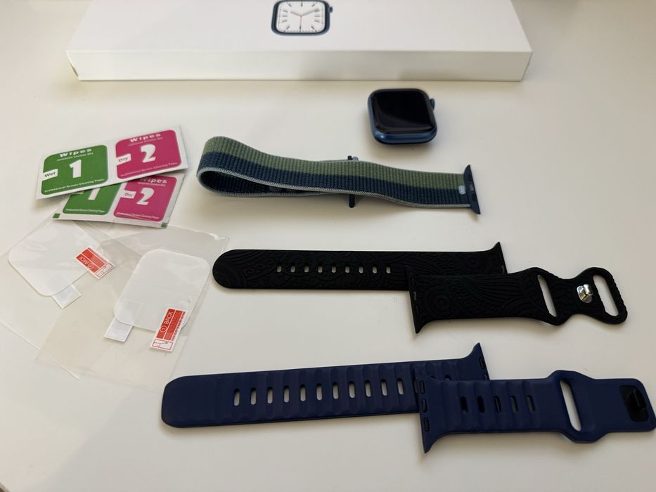 Apple Watch Series 7 Blue 45mm Cellular + GPS