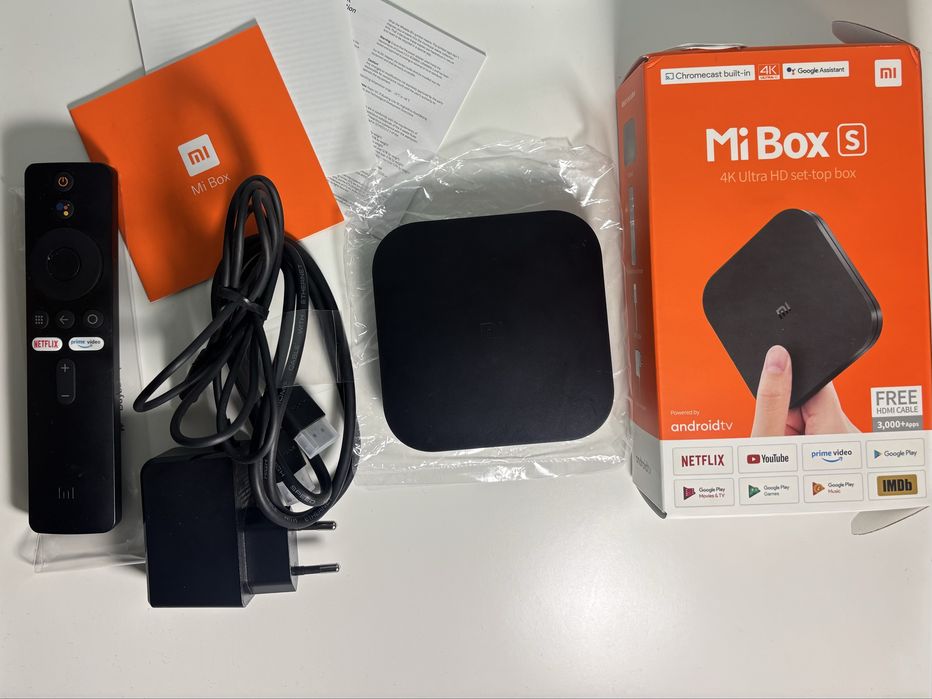 Xiaomi Mi Box S - HDR 4K, 60 fps - Android TV
