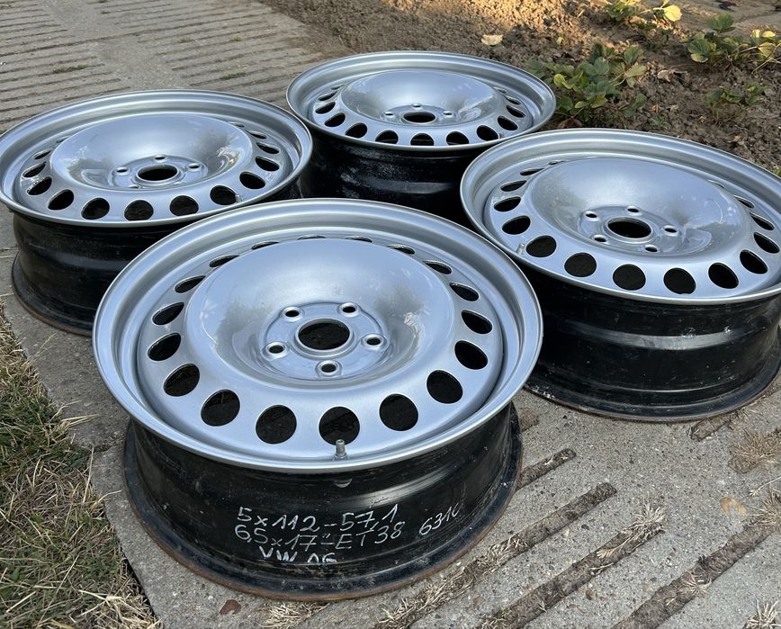 17ки OEM железни джанти за VAG група vw audi skoda seat 57.1 5x112