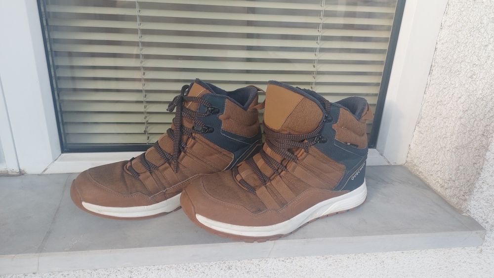 Непромокаеми мъжки зимни боти Quechua 44 номер, стелка 28 см