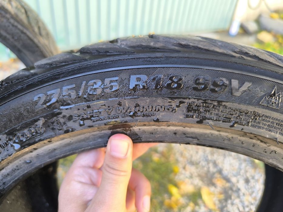 2 бр. Зимни гуми Kumho 275 / 35 R18 Dot 23/20