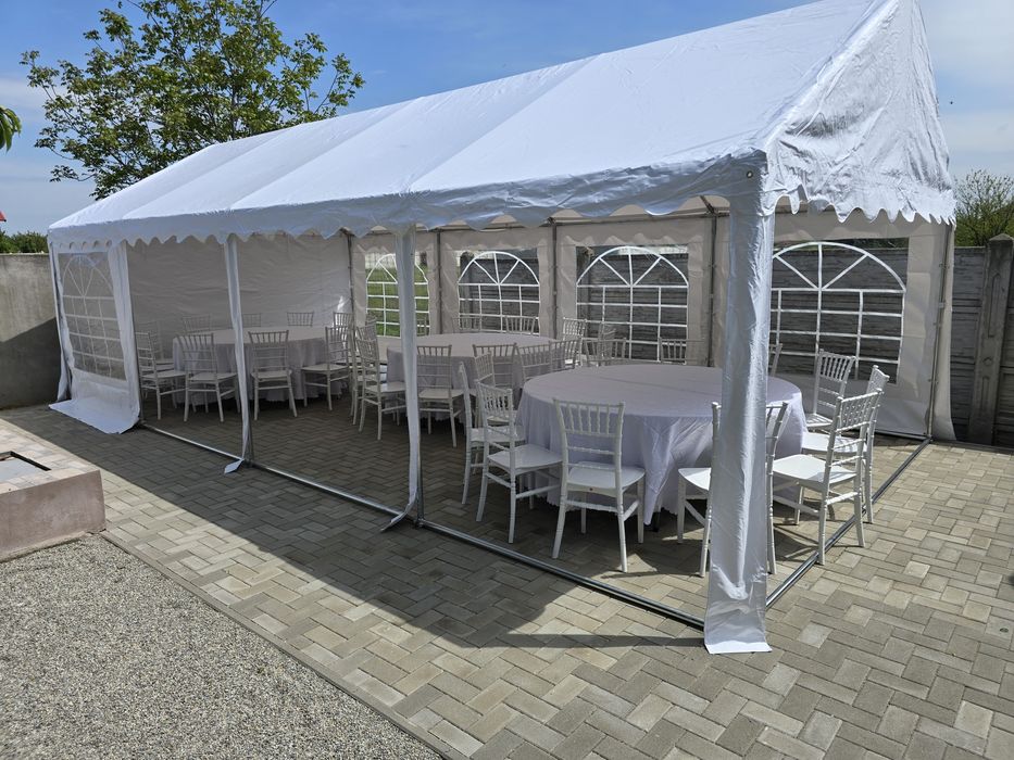 Închiriez Cort evenimente 8x4 m și pavilion 3x3