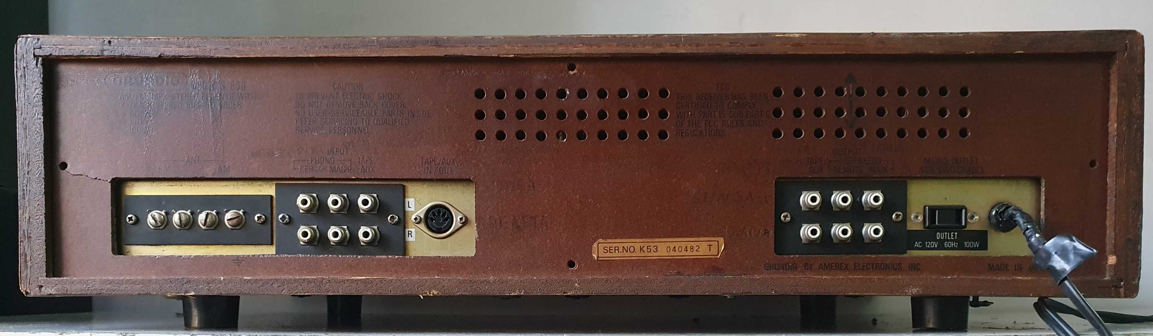 Grundig S 860 muzica 8 track deck amplituner vintage muzica