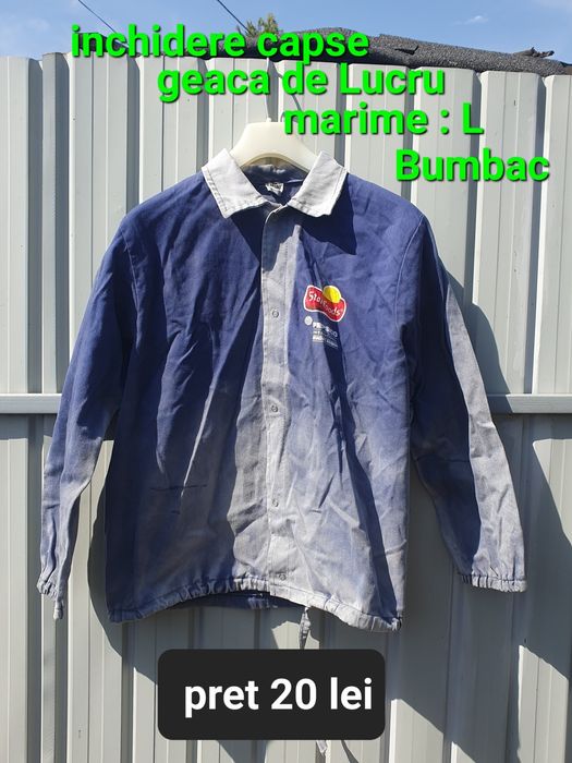 Geaca de lucru/inchidere capse