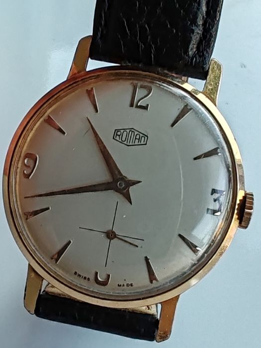 Ceas Roman Int Manuala 34 mm Funcționează excelent!
