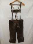 Pantaloni Oktoberfest Nr.50 bavarezi piele vintage