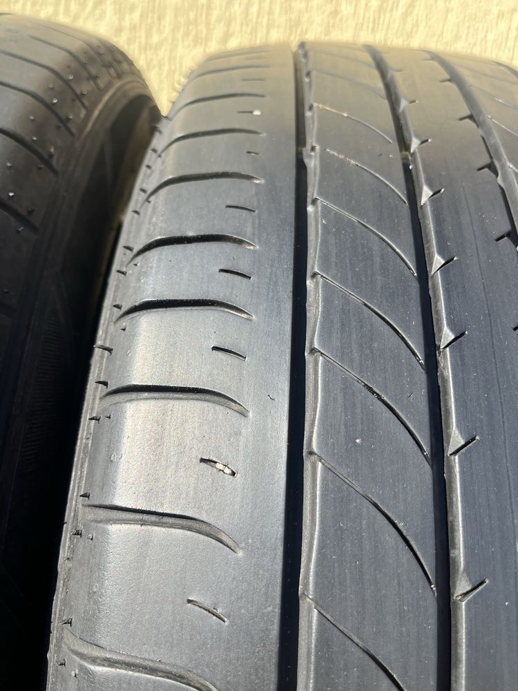 4 бр. летни гуми 235/55/20 Dunlop DOT 4021 2x6 mm 2x4 mm