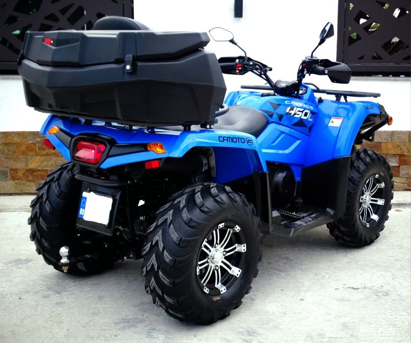 ATV‼️CF MOTO‼️450L ‼️2020‼️NR NEGRU 4X4 Diferential  Blocabil