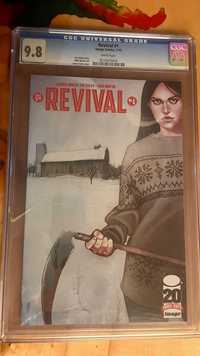 Revival #1 CGC 9.8 Phantom Variant benzi desenate