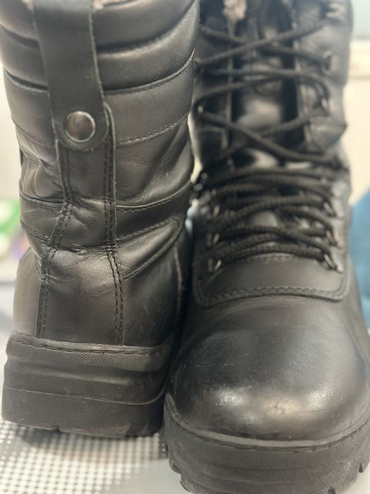 Берцы ботинки  зимние ХСН Эльбрус (кожа натуральный мех), размер 44