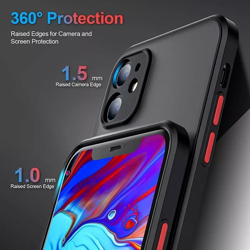 Цветен Кейс Rock за Apple iPhone 15 14 Pro / 14 Pro Max / 13 Mini 12 P