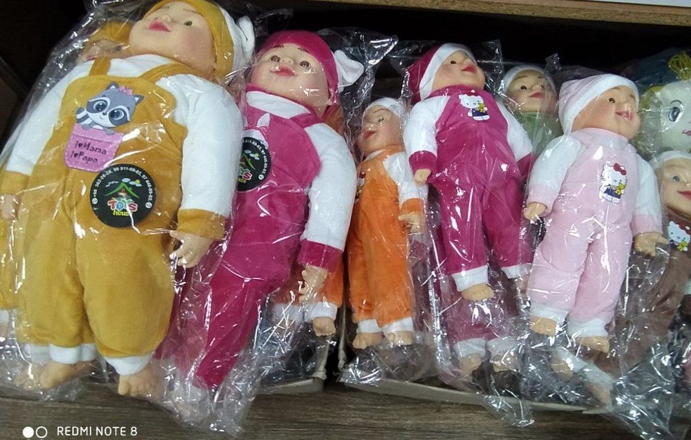 Chaqaloq qo'g'irchoqlar 3 xil razmerda Кукла 
Narxlari: