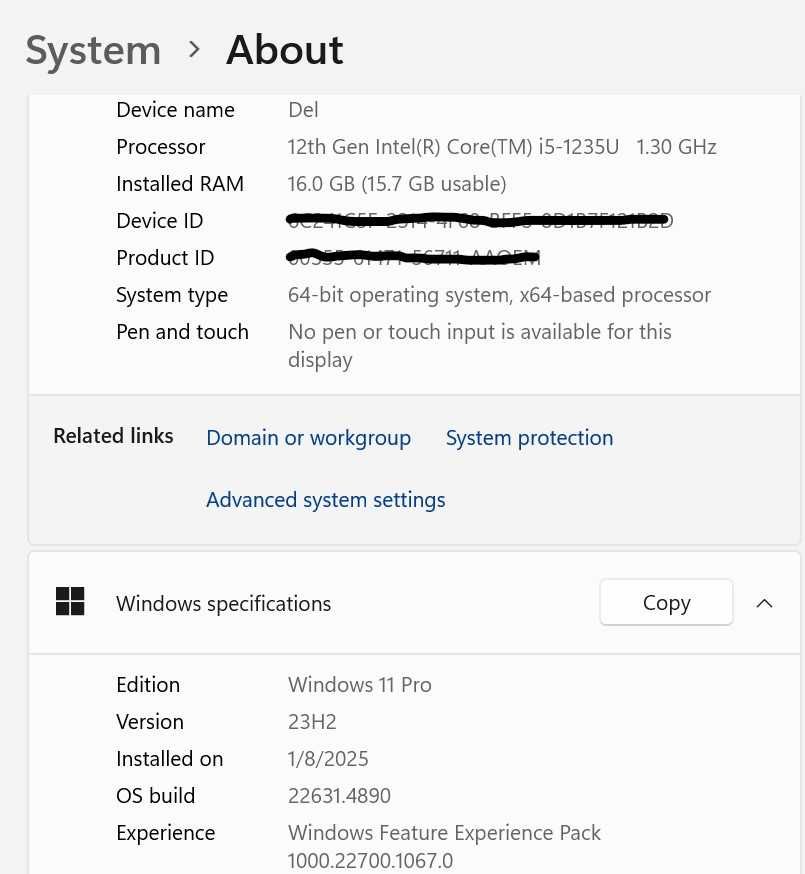 Нов лаптоп Dell Latitude с 10-ядрен i5-1235U и 14'' FHD 512 GB/16GB