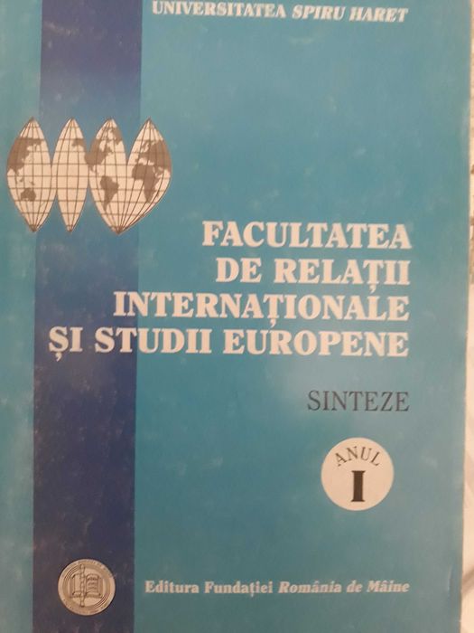 Vând cursuri pentru facultatea de Relaţii Internaţ. şi Studii Europene