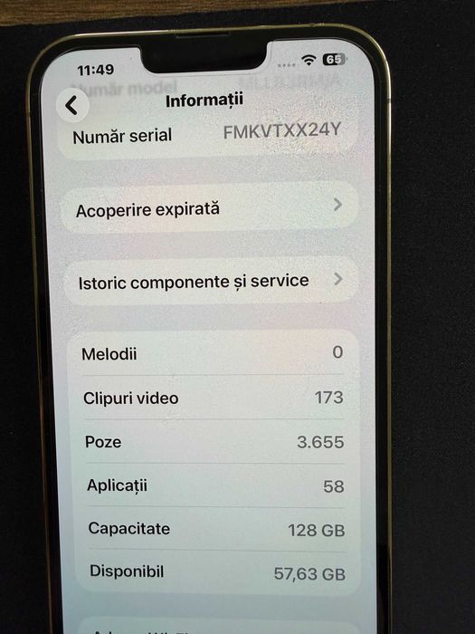 Iphone 13 Pro Max Gold 128 GB