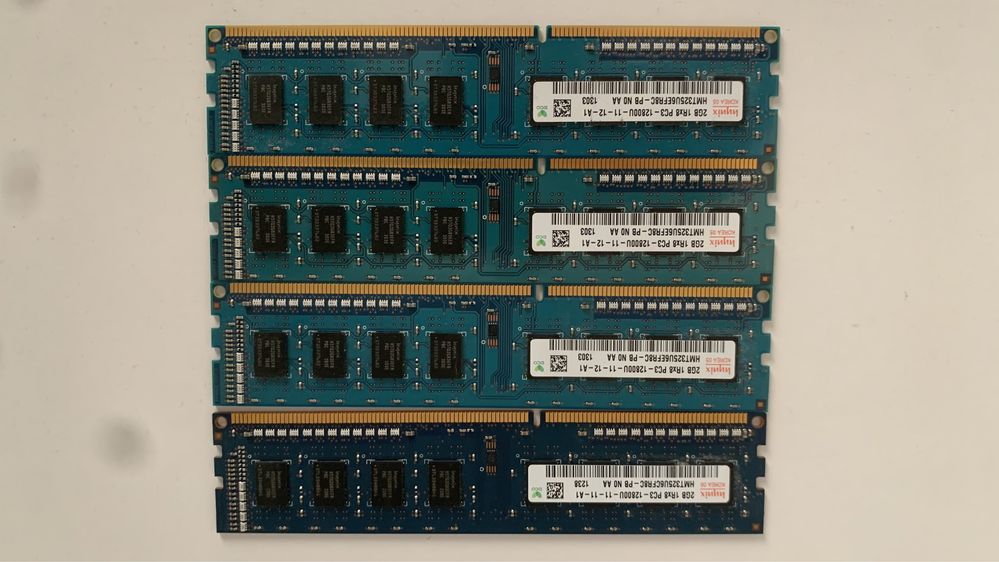 Memorie DDR2, DDR3, DDR4