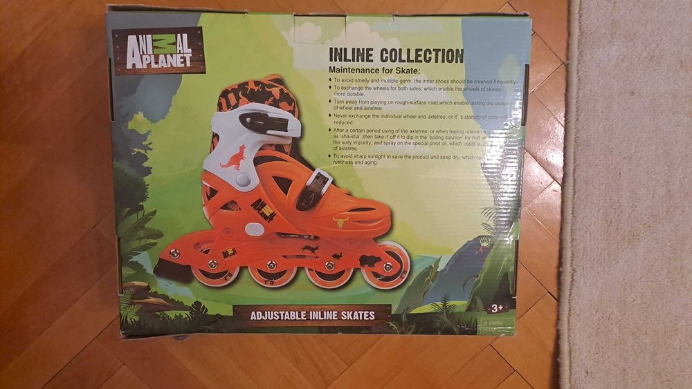 Role Reglabile 4 Roti Jungle By Animal Planet™ 31-35