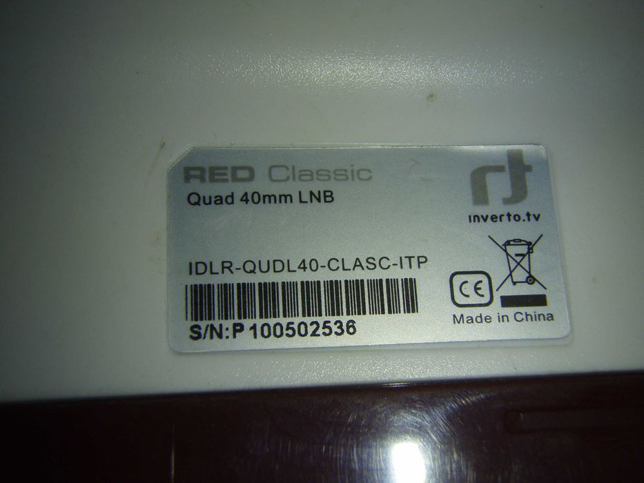 LNB quad Inverto Red Classic