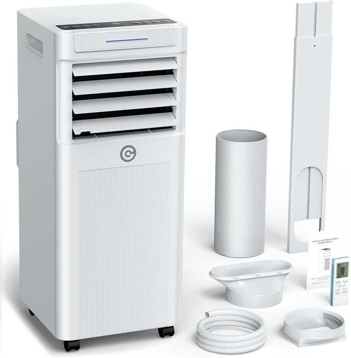 Мобилен климатик 9000 BTU с дистанционно и 3-в-1 функции