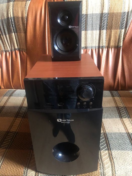 Subwoofer Eboda (fara amplificare) si Serioux (5.1)