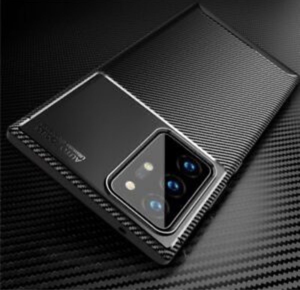 Samsung NOTE 20 ULTRA - Husa Silicon Carbon Neagra Black
