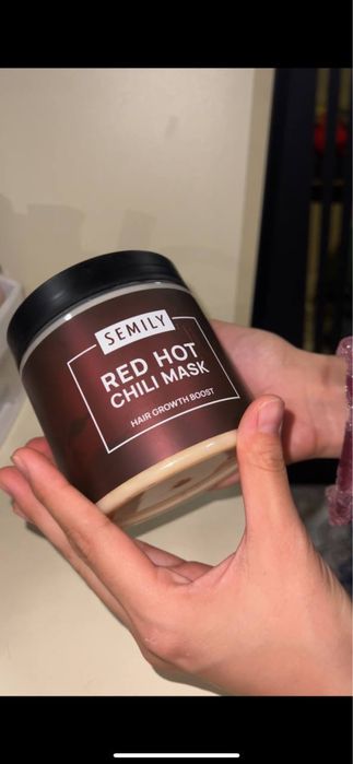 Semily dan soch uchun maska