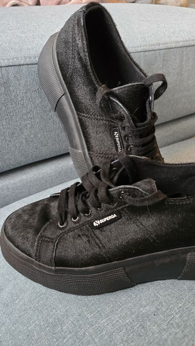 Superga обувки естествена кожа