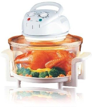 Cuptor halogen VisiCook 1200W cu vas de sticla