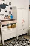 Set masa de infasat / schimbat si dulap ikea