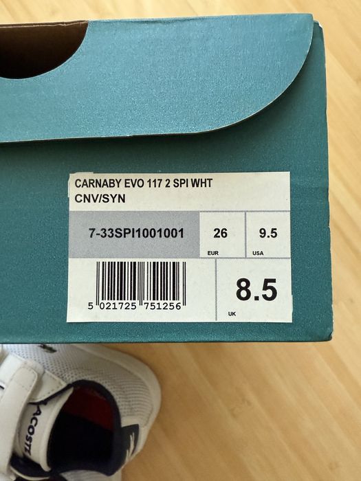 Pantofi sport copii Lacoste Carnaby Evo