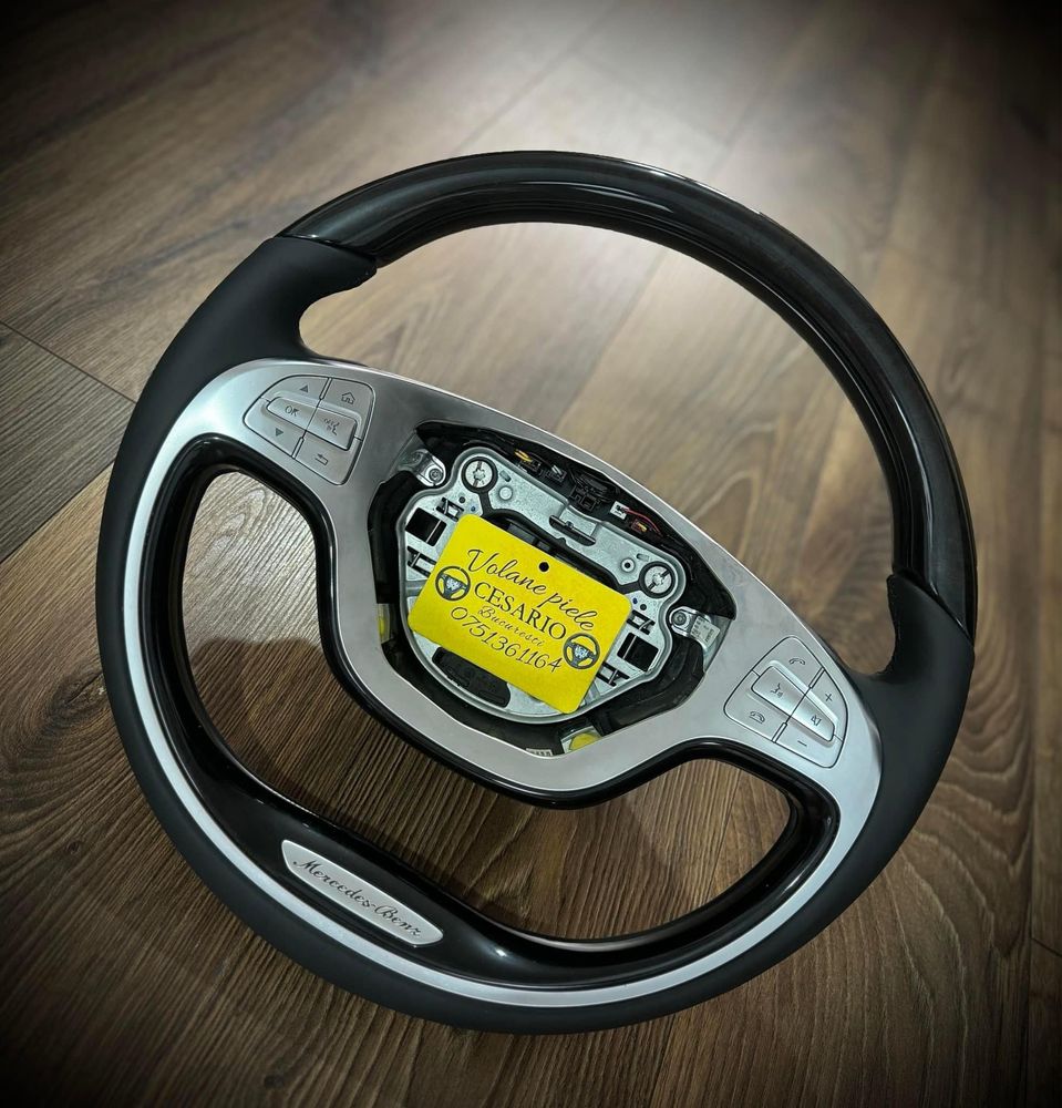 Imbracare reconditionare modificare volane piele naturala nappa