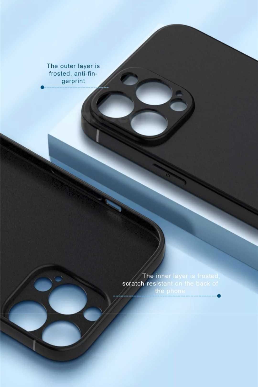 Husa Slim iPhone 12 . Pro . Mini . 12 Pro Max cu Protectie Camera