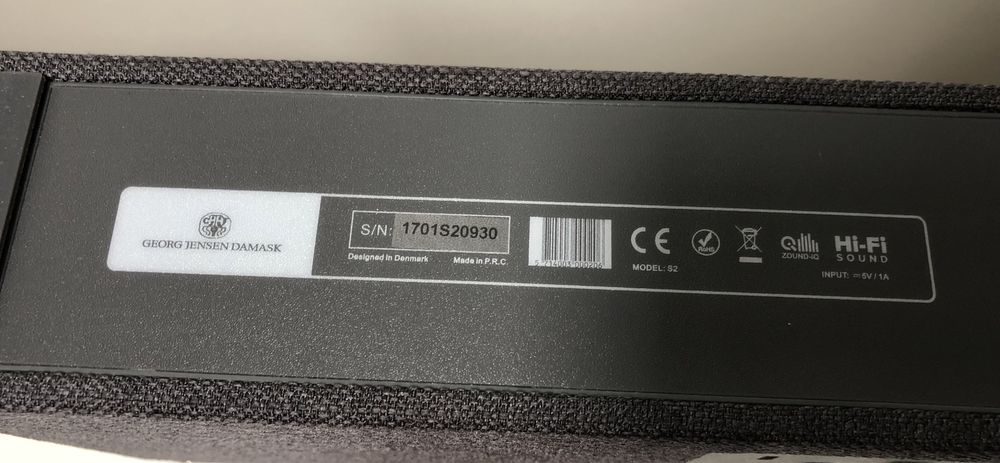 Telecomanda Philips - boxa Georg Jensen - S 2