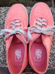 Нови детски блестящи гуменки Vans номер 34