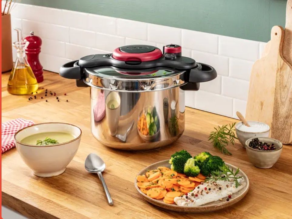 Тенджера под налягане TEFAL CLIPSO MINUT EASY P4620768 6л, 24 см,