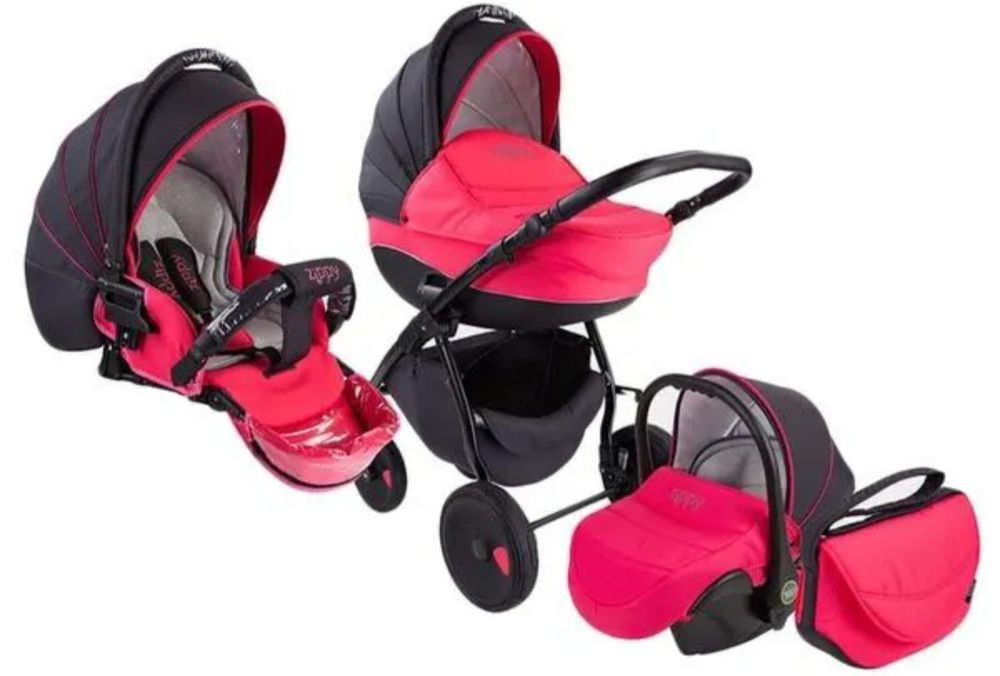 Коляска детская, 3 в 1, практически новая