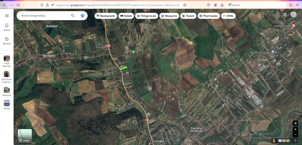 Vând teren str. Voinicenilor, Tg. Mureș.