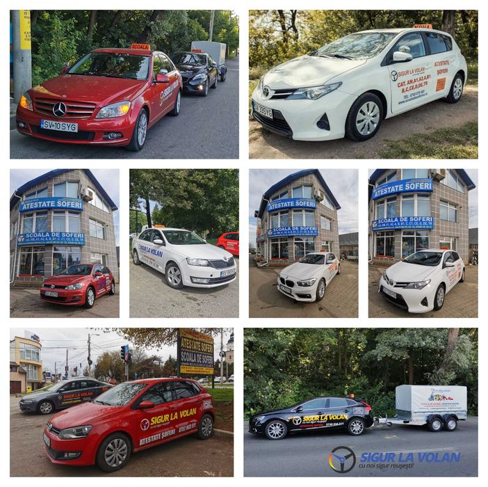 Scoala de soferi profesionisti  Atestate soferi CPC CPI marfa ADR Taxi