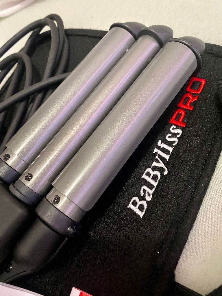 BaByliss Ondulator triplu