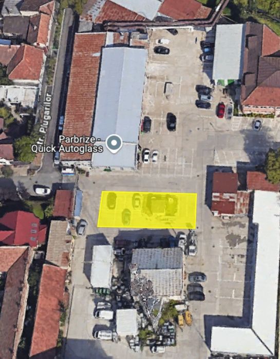 Inchiriez teren 280mp central, Podgoria, platz auto, showroom