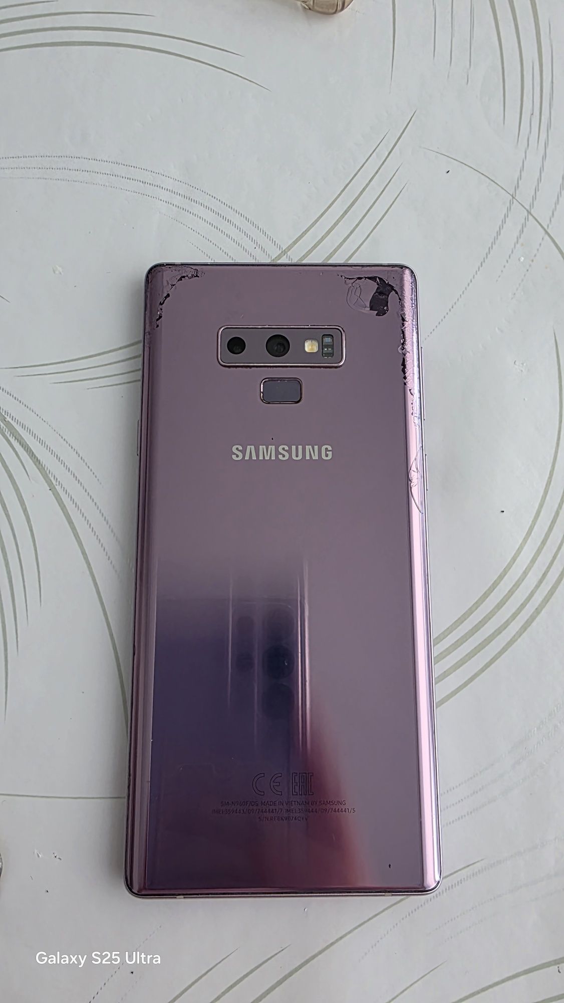 Samsung Note9  все работает